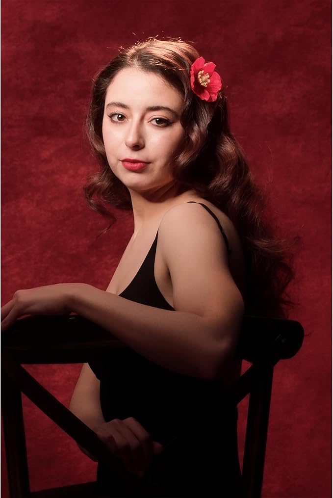 UrcTepics 8x16ft Red Abstract Photography Backdrop - Image 3