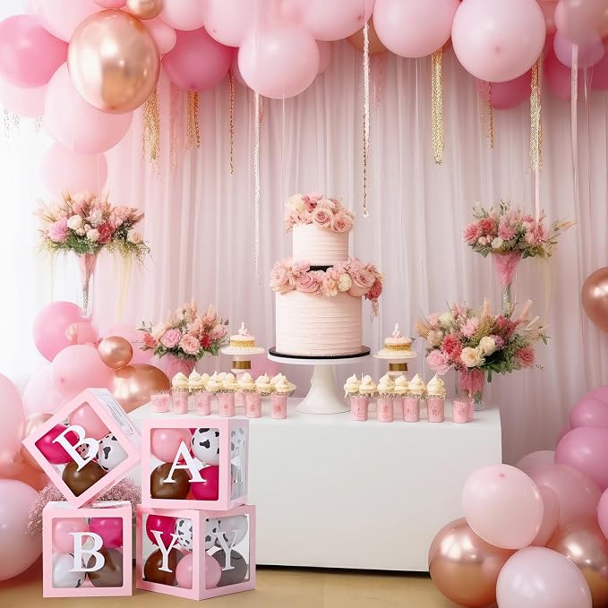 Gejoy Cowgirl Baby Shower Party Decorations Babys Boxes - Image 5