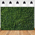Nature Spring 3D Green Leaves Theme Photo Background Wedding Birthday Party by HQM