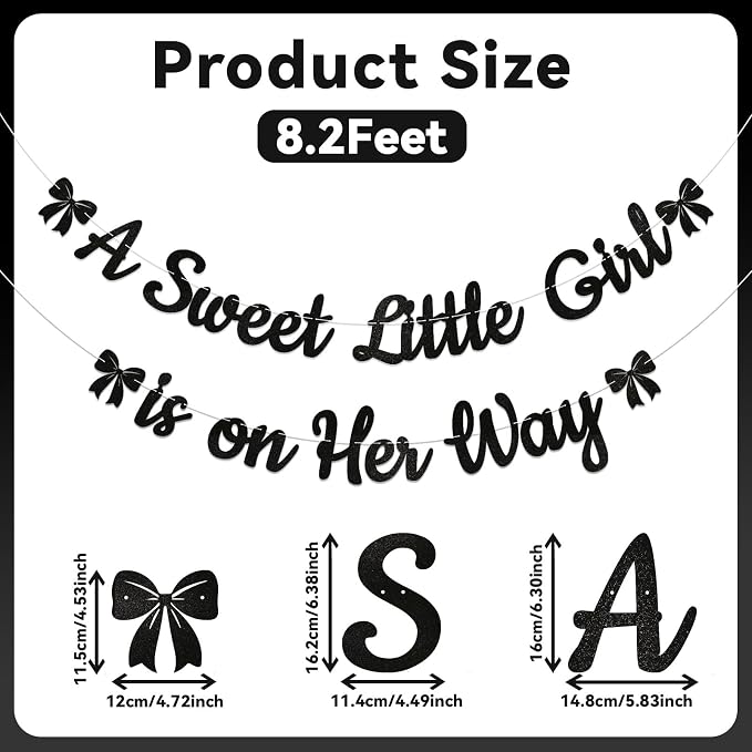A Sweet Little Girl is on Her Way Banner - Image 2