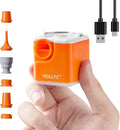 Portable Air Pump for Inflatables, 2400mAh Ultra Powerful Mini Air Mattress Pump by VOLLYC