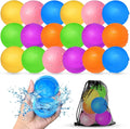 18Pcs Reusable Water Balloons for Kids, Pool Beach Water Toys for Boys and Girls by WhereFunMeetsGrowth