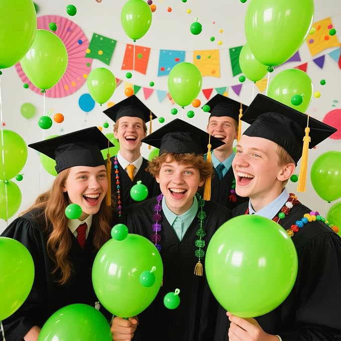 200pcs Light Green Balloons 5 Inch, Small Mini Latex Balloons - Image 6