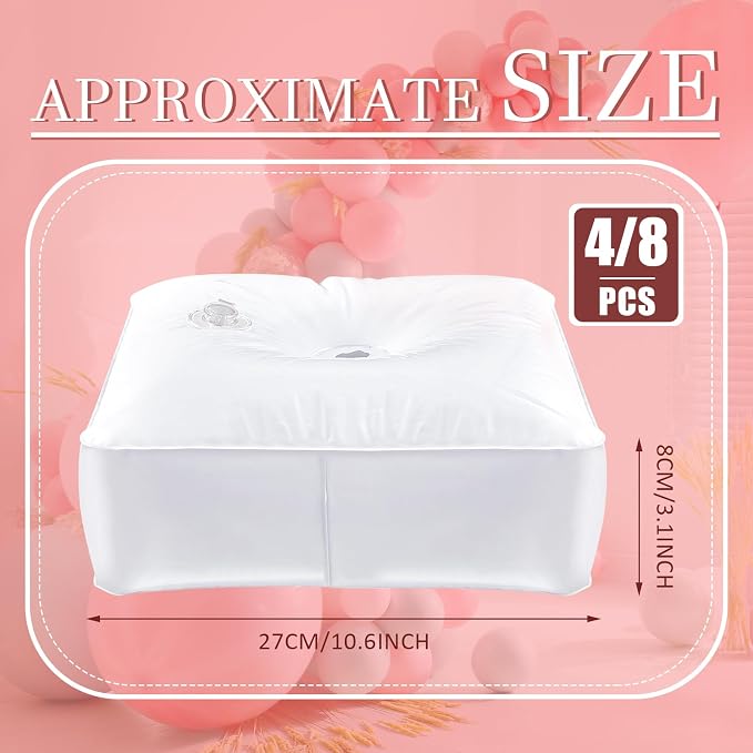 Gueevin 8 Pcs Balloon Arch Stands Base Heavyweight Water Bag - Image 2