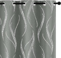 Yakamok Grey Light Blocking Curtains by Yakamok