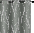 Yakamok Grey Light Blocking Curtains by Yakamok