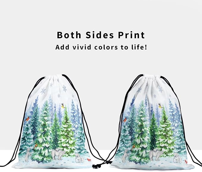 Forest Bear Birds Grip Bag - Image 3