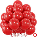 50pcs Red Balloons, Helium Quality 12inch Red Party Balloons by Colorfullifefromnowon