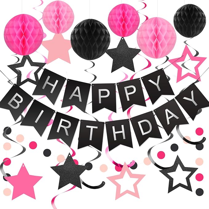 meowtastic Birthday Decorations Happy Birthday Banner by meowtastic%C2%AE%E2%80%94Idealforyourparty