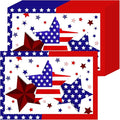 50 Pack Disposable Paper Placemats Patriotic Table Mats by Unknown