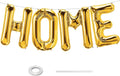 40 Inch Gold HOME Balloon Letters by Lingqiang