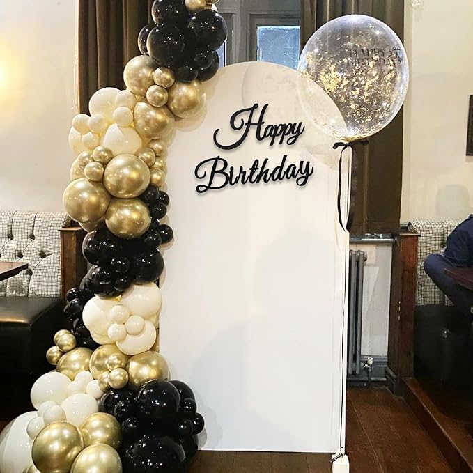TONIFUL Happy Birthday Sign for Backdrop - Image 5