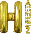 Letter Balloons Gold Party Balloon by United-UnicornsParty