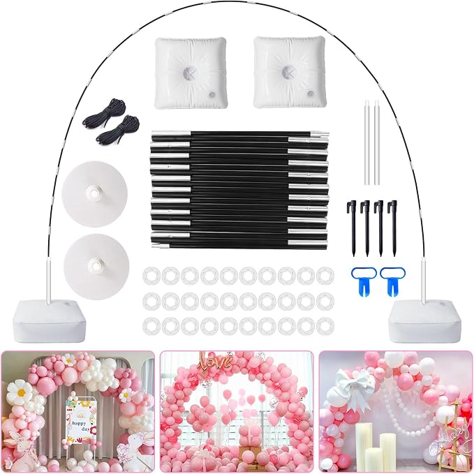 Balloon Arch Kit, 7.4ft Balloon Arch Stand Frame by Chamvis