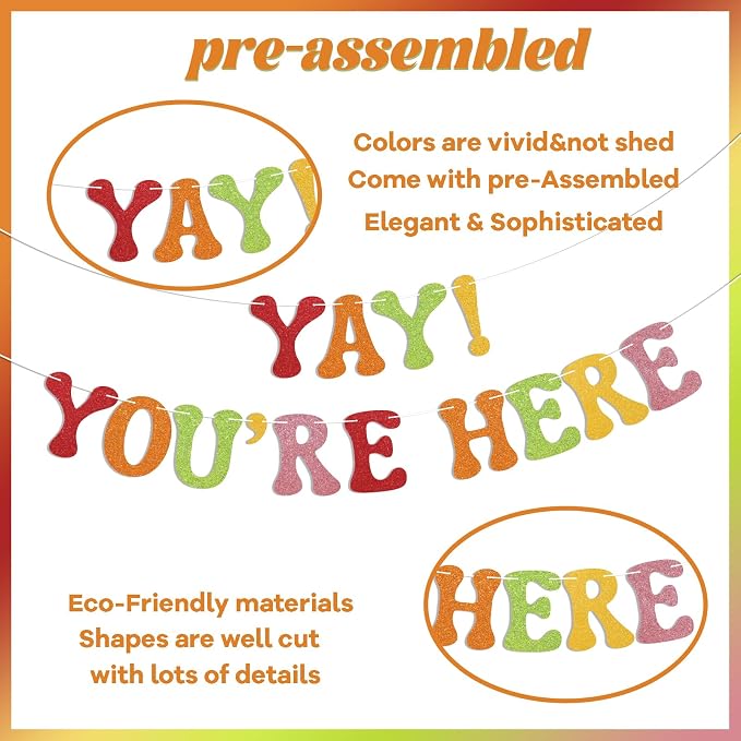 Yay！You're Here Banner - Image 3