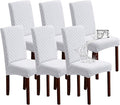 Waterproof Dining Room Chair Covers Set of 6 Slipcovers by Genina