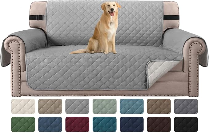 H.VERSAILTEX Reversible Loveseat Cover Water Resistant Furniture Protector by HVERSAILTEX