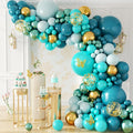 Teal Turquoise Balloon Arch Garland Kit by Vicduotex