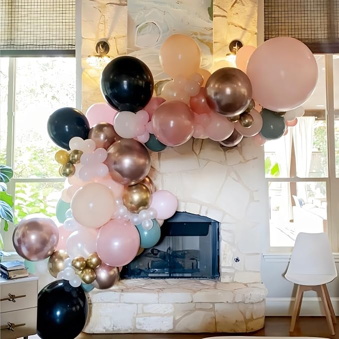 Black and Pink Balloons Set - Image 4
