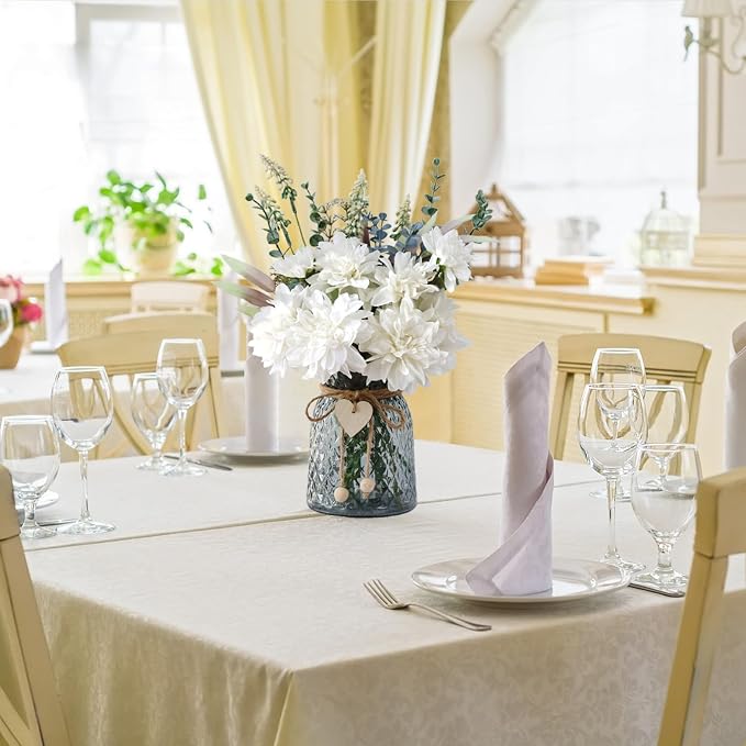 Leftover Fake Flowers in Vase, Fake Plant and Faux Flowers - Image 7