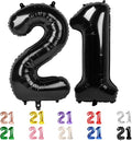 21 Balloon Numbers Large 40Inch by Mluchee