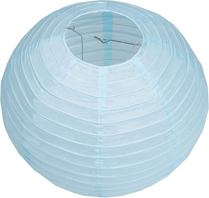 Pack Of 3 Round Paper Lanterns Lamp Wedding Birthday Party Decoration - Image 3