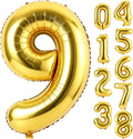40 Inch Gold Number 9 Foil Balloon by Unknown