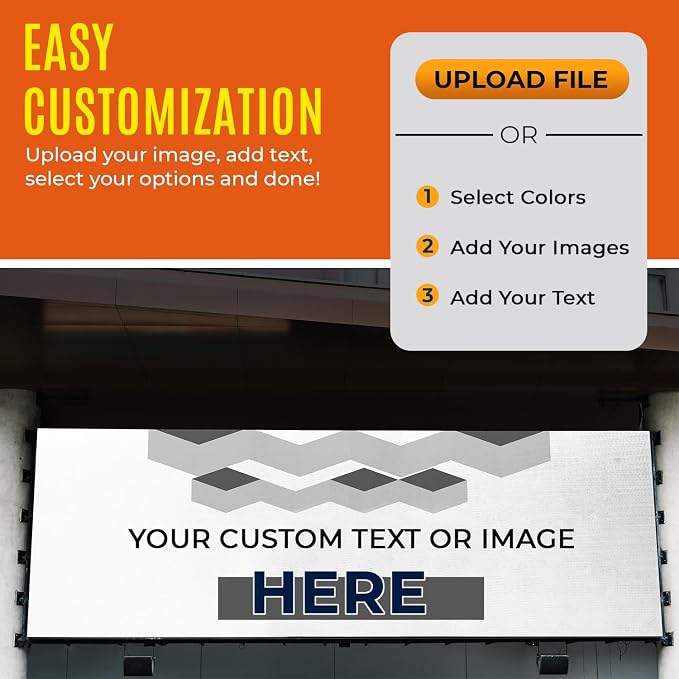 Personalized Passion Vinyl Banner 6' x 30' - Image 2