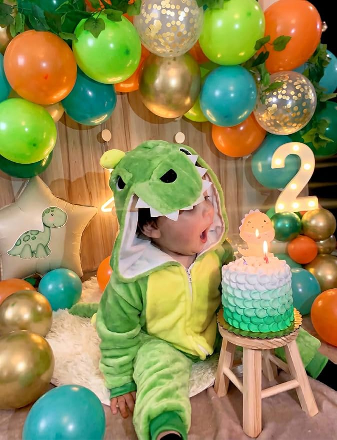 Dinosaur Balloon Arch Garland Kit, Jungle Balloons - Image 6