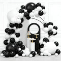 YMSZ Black and White Balloons Arch Kit by YMSZ
