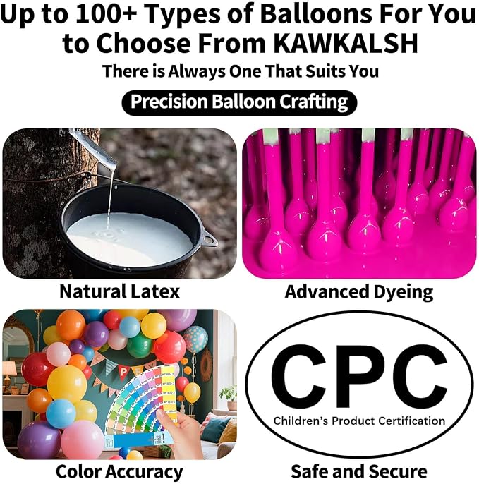 Pink Blue Purple Balloon - Image 3
