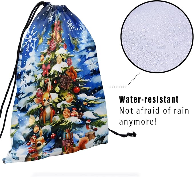 Christmas Tree Gymnastics Grip Bag - Image 4
