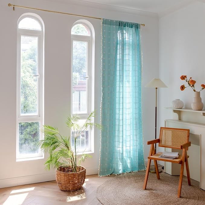 Sutuo Home Boho Curtains 96 Inches Long - Image 3