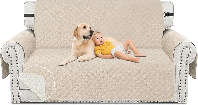 XINEAGE Loveseat Sofa Cover Waterproof Couch Covers by XINEAGE