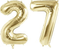 Number 27 Balloons for 27th Birthday Party Decorations, 40 Inch 0-100 by Joycard