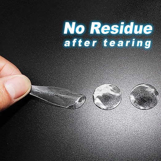 350pcs Transparent Double Sided Sticky Dot Stickers Heavy Duty, 20mm/0.79" - Image 5