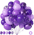 Purple Balloons for Baby Shower Wedding Bridal Shower Birthday Decorations | by JOYFLOAT
