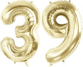 Number 39 Balloons for 39th Birthday Party Decorations, 40 Inch 0-100 by Joycard