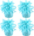 4 Pcs Baby Blue Metallic Balloon Weights Holder Anchors Balloon Holder Weights by ZCYSRLQIN