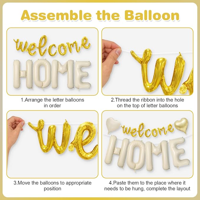Welcome Home Balloons, Welcome Home Decorations - Image 7