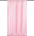Pink Sequin Backdrop Curtains-1 Panel 3FTx8FT Light Pink Backdrop by SoarDream