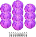 Purple Chinese Paper Lanterns by Ethbrisge-