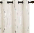 NICETOWN Beige Kitchen Curtains Small Blackout Panels 34 by 54 Inch, Window by NICETOWN