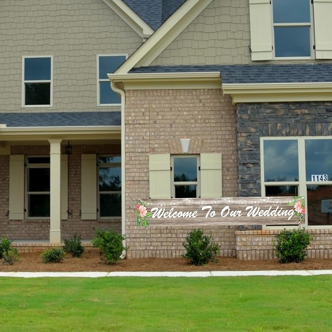 Welcome to Our Wedding Banner - Image 4