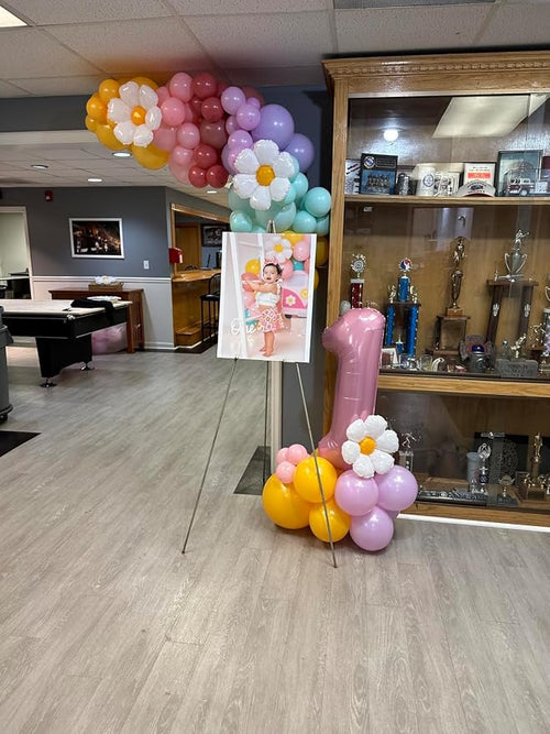 1 Balloon Number 40 Inch Pink Balloons - Image 2