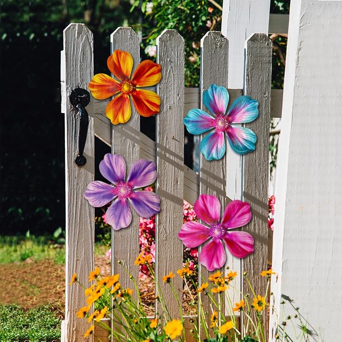Giyyomtr Metal Flowers Wall Decor - Image 2