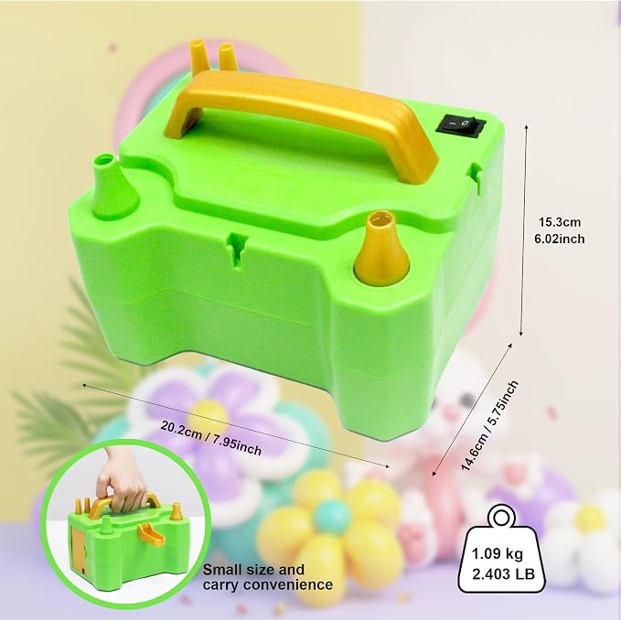 3-in-1 Balloon Electric Inflation & Vacuum Electric Pump | Fast - Image 3