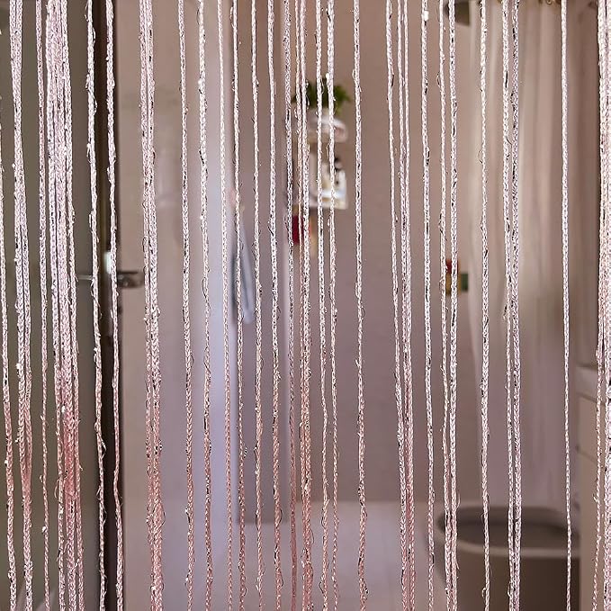 Home Decor Sequin Curtain for Doorway, Door String Curtains, 39x79 inch Hanging - Image 6