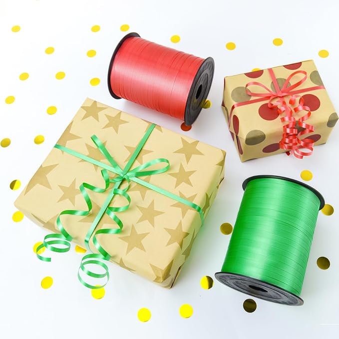 Gold Curling Ribbon, Balloon String 500 Yard - Image 4