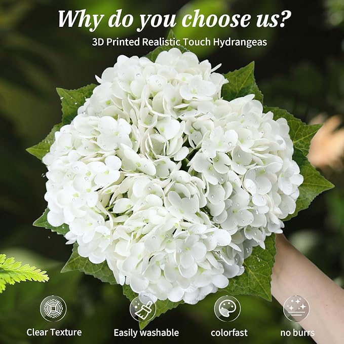 Leftover Hydrangea Artificial Flowers - Image 5